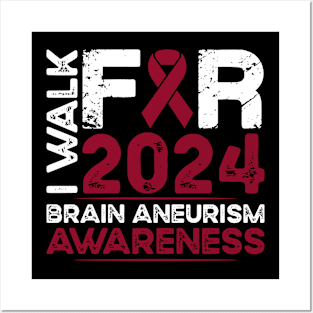 Brain Aneurism Awareness Walk 2024 Posters and Art